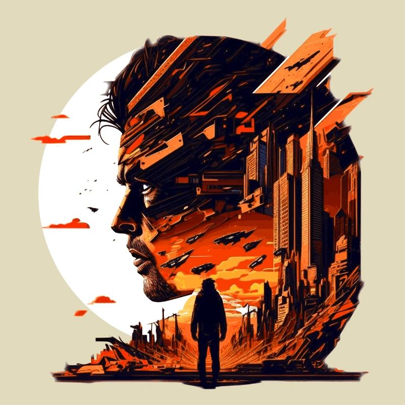 Sci-Fi and alien planets create artwork