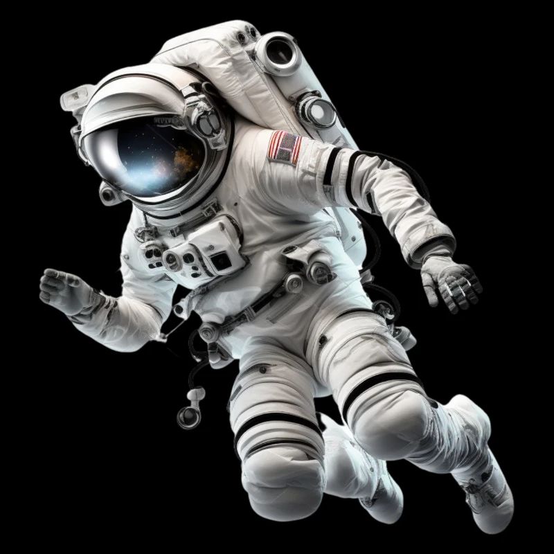 Rêve flottant : l’astronaute dans l’espace