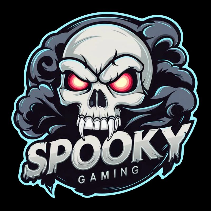 spooky gaming - crane squelette jeu video