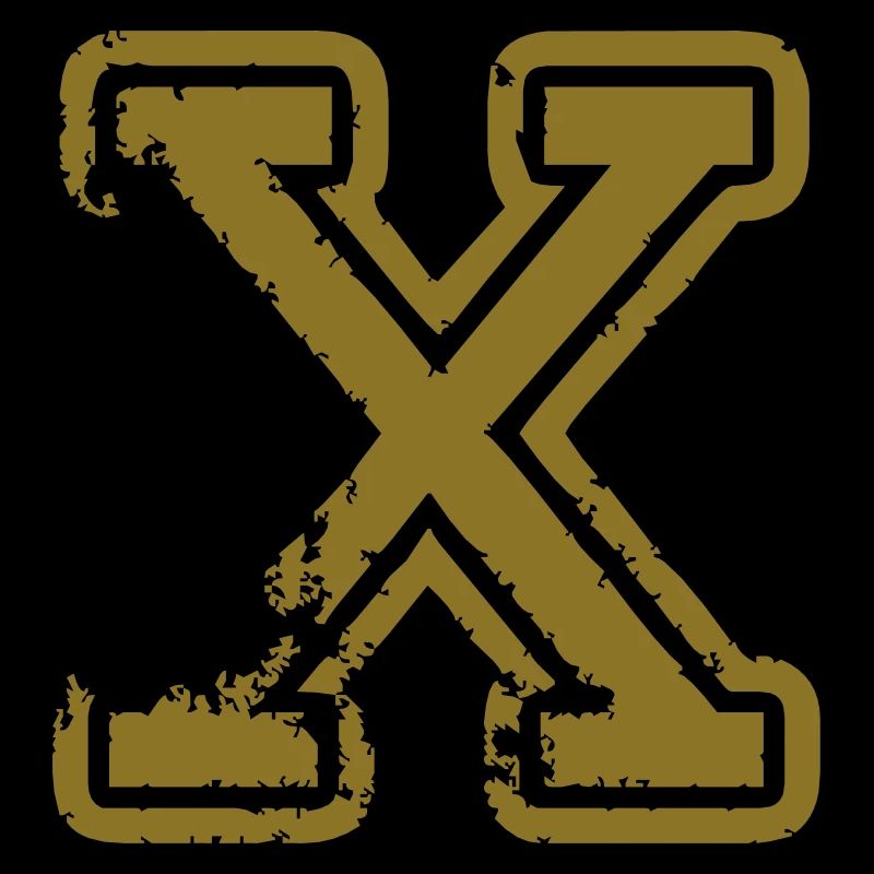 x - Buchstabe