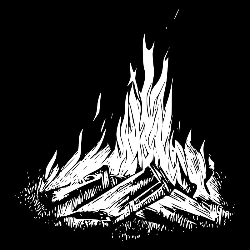 Campfire Camping Nature Forest Fire Outside 12