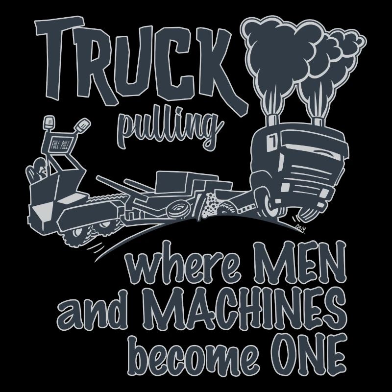 truck pulling duotone