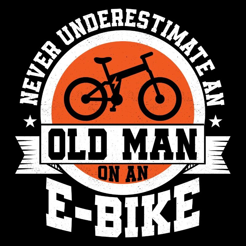 Never Underestimate An Old Man On An E-Bike Electr