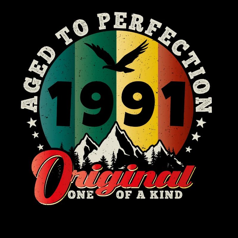 Vintage Geburtstag 1991 - Retro Geschenkidee 1991