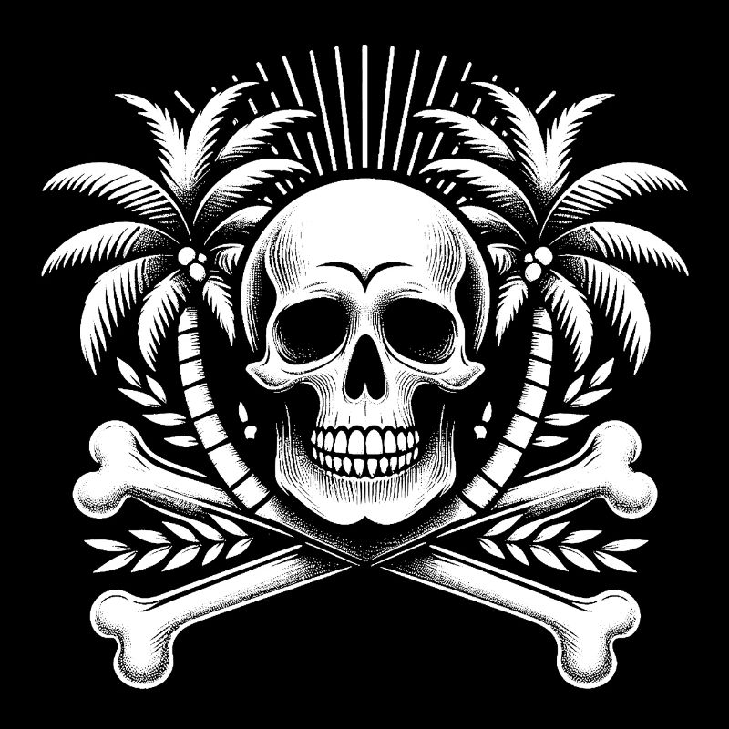 Totenkopf Palmen 2