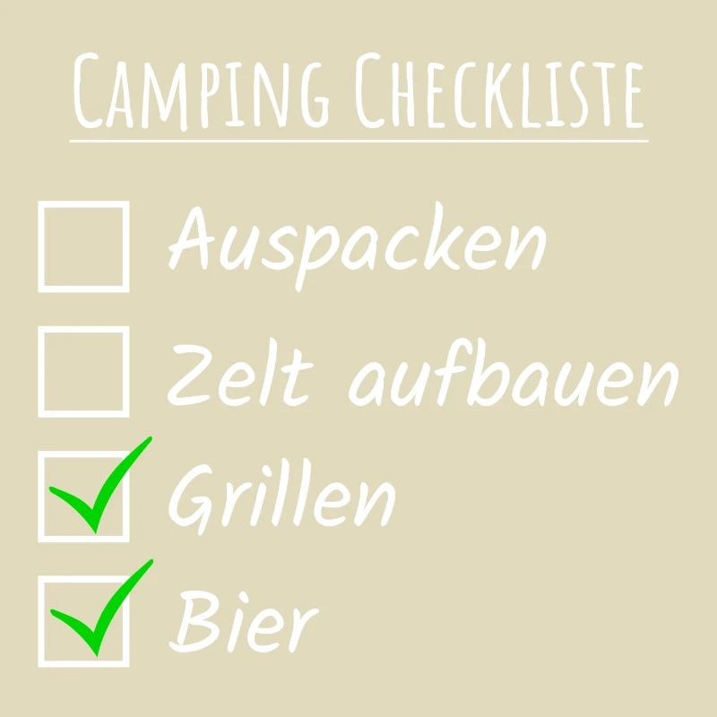 Camping Checkliste