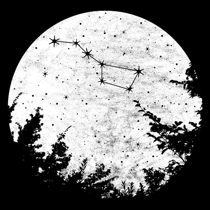 Großer Bär Wagen Sternbild Konstellation