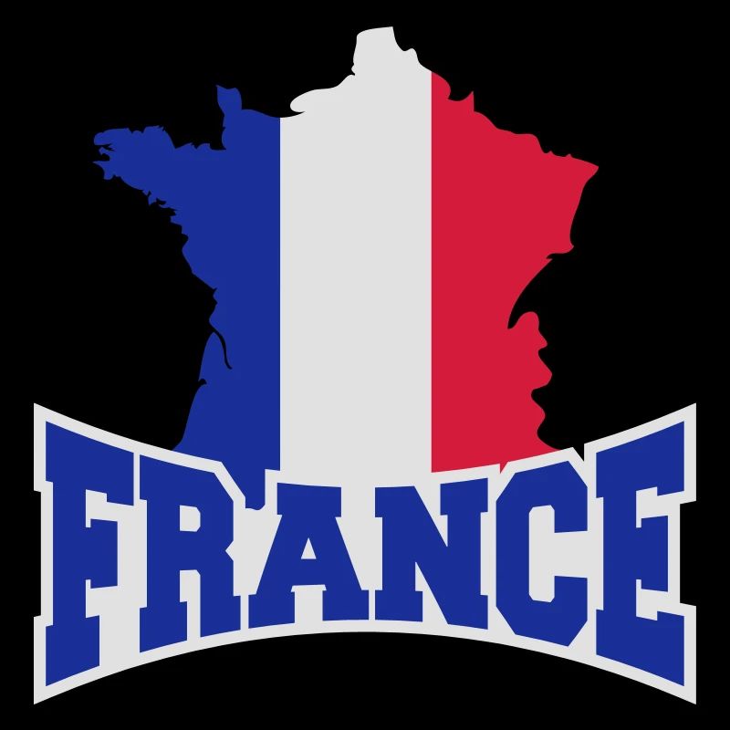 France Map Logo