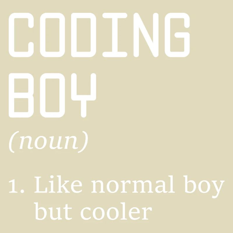 Coding Boy Definition Noun Software Developer Prog