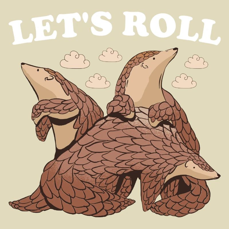 Let's Roll Pangolin