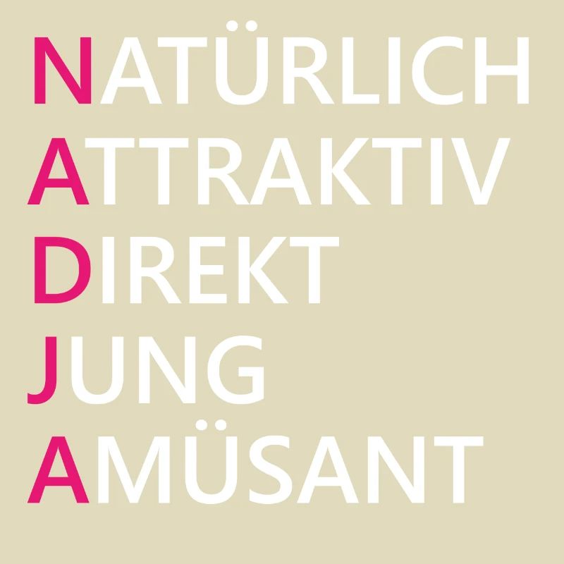 Nadja Name Geschenk