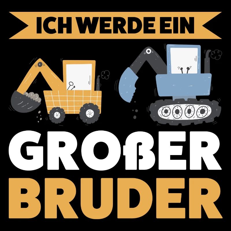Großer Bruder Bagger Kinder Geschenk