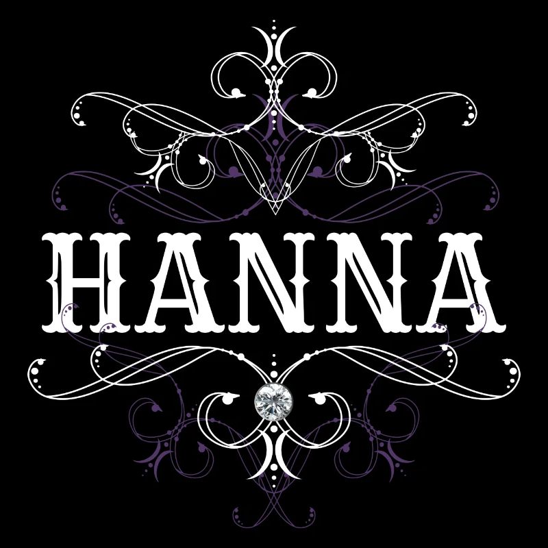 Hanna Surname First name personalized