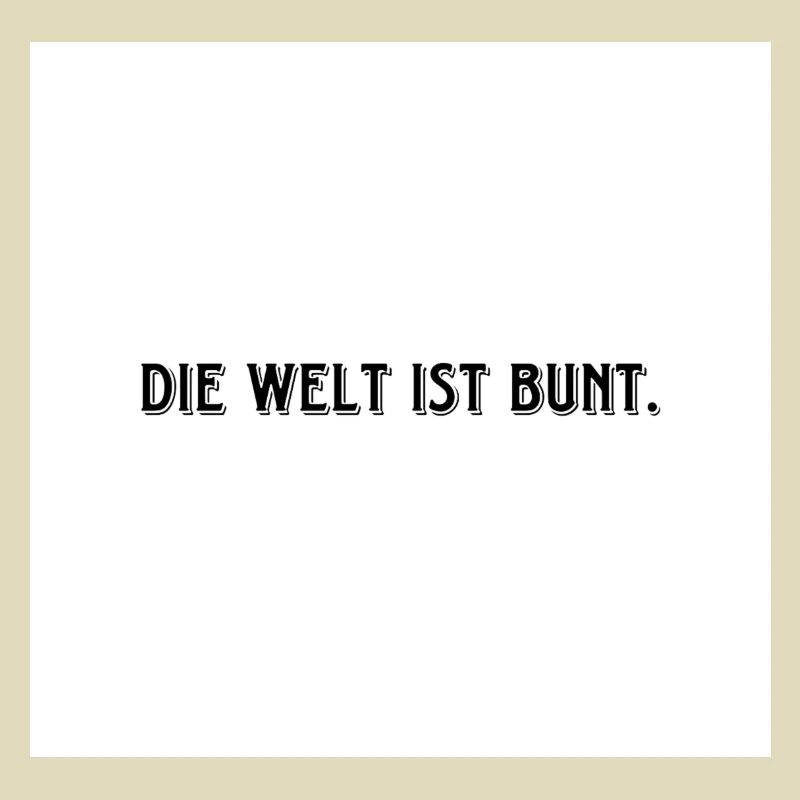 Bunte Welt