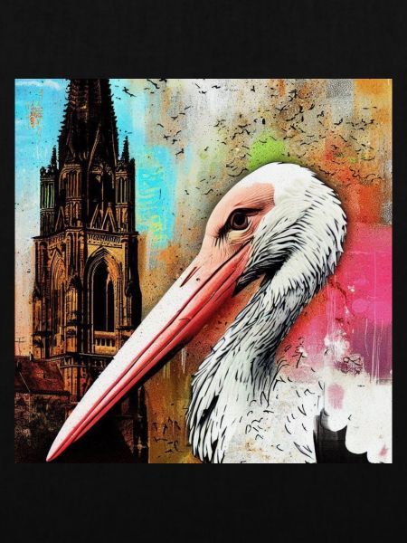 Stork Cathedral Strasbourg
