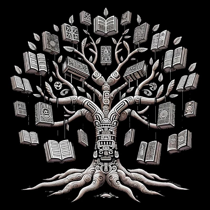 Enchanted Tree of Knowledge: book tree.