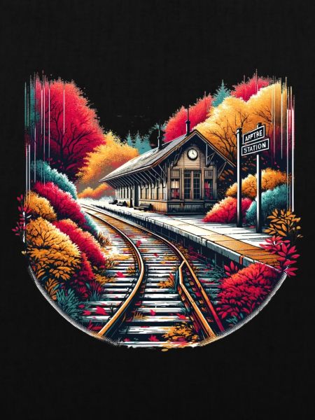 Die verlassene Herbststation