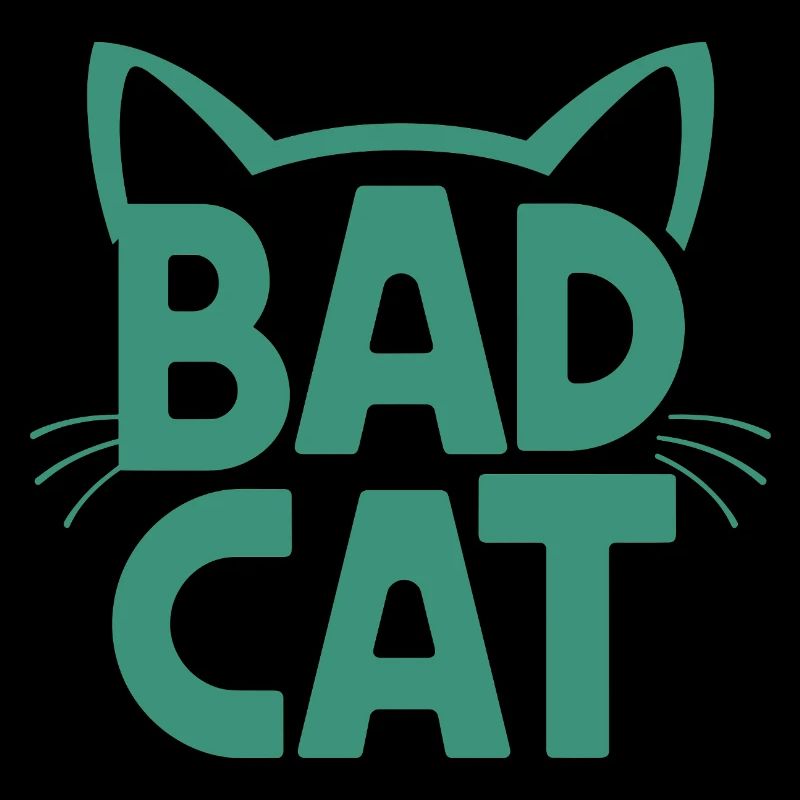 Mauvais chat : chat effronté avec des oreilles