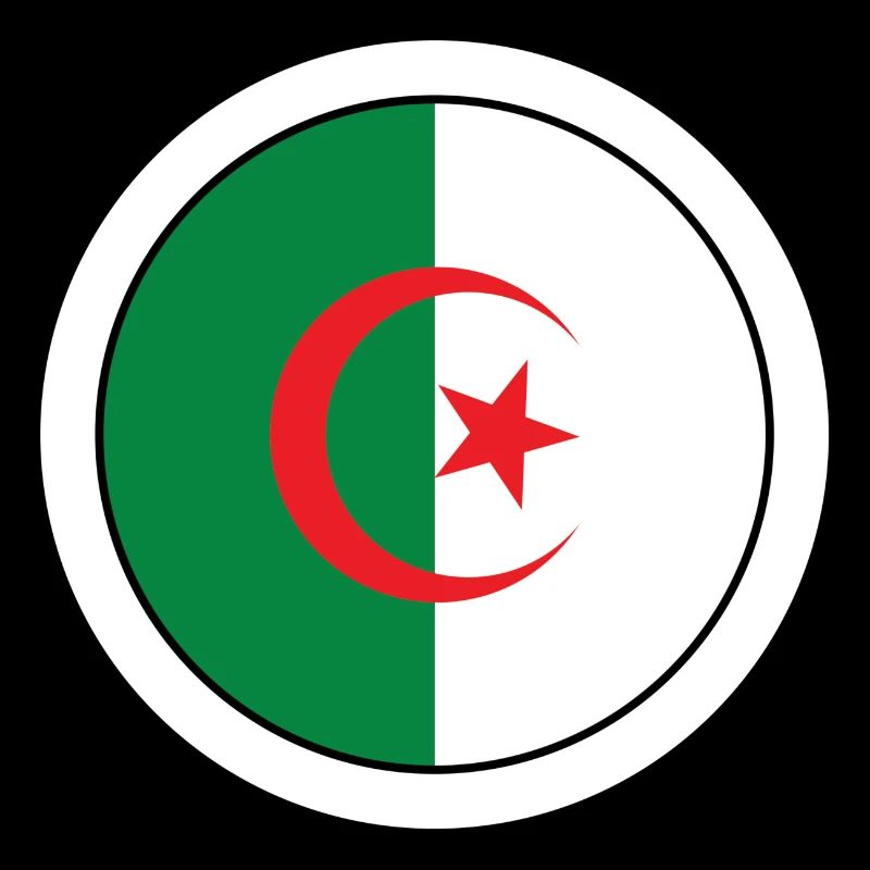 Algerie drapeau pays