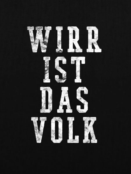 WIRR IST DAS VOLK
