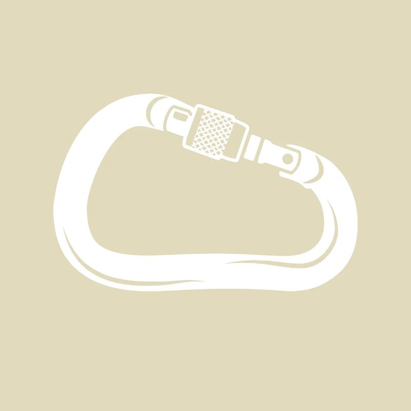 Klettern Kletterer Karabiner Geschenk