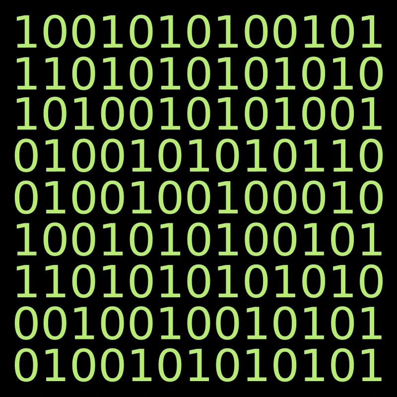 10010101 Zahlen muster hacker computer programmier