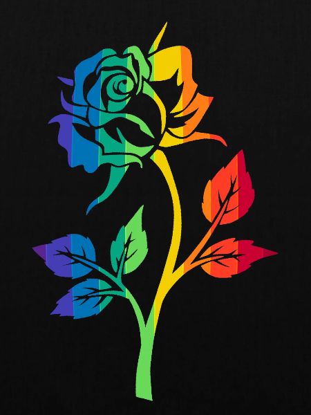 RAINBOW ROSE