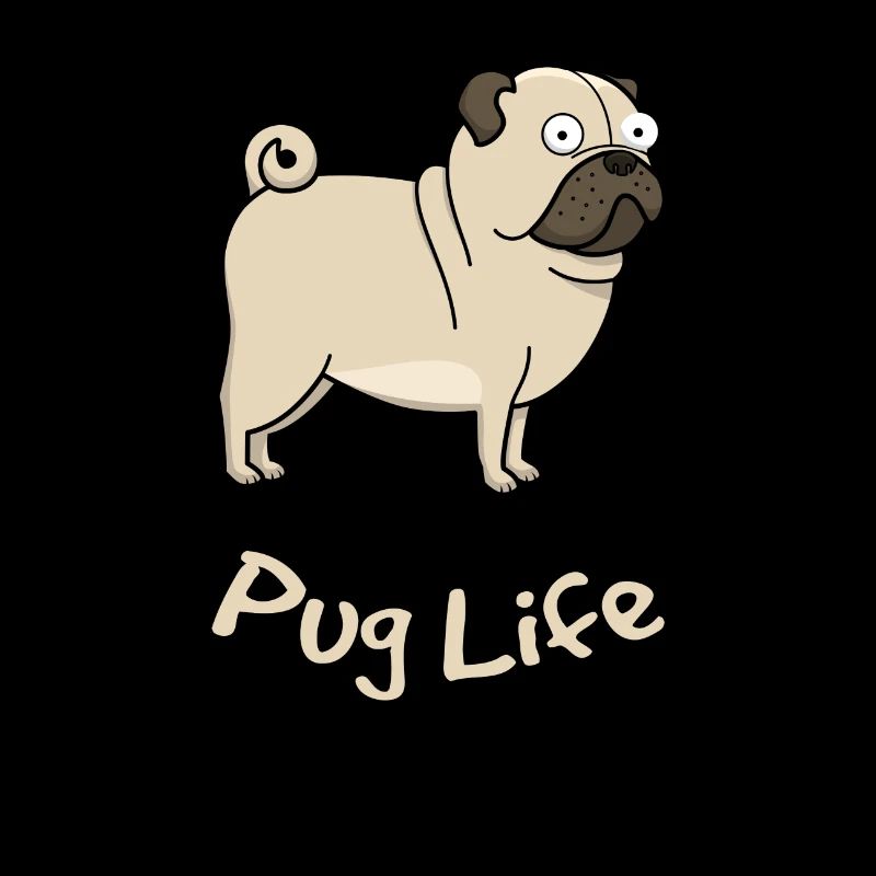 Pug Life Mops