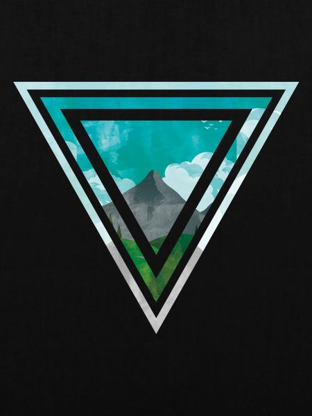 mountains triangle