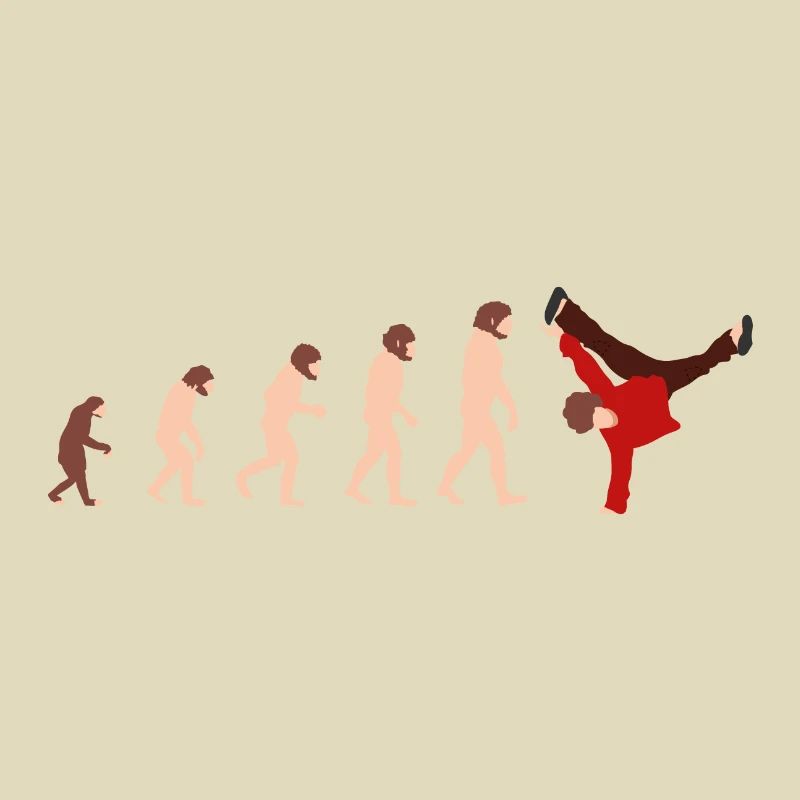 Evolution Breakdance Funny gift idea