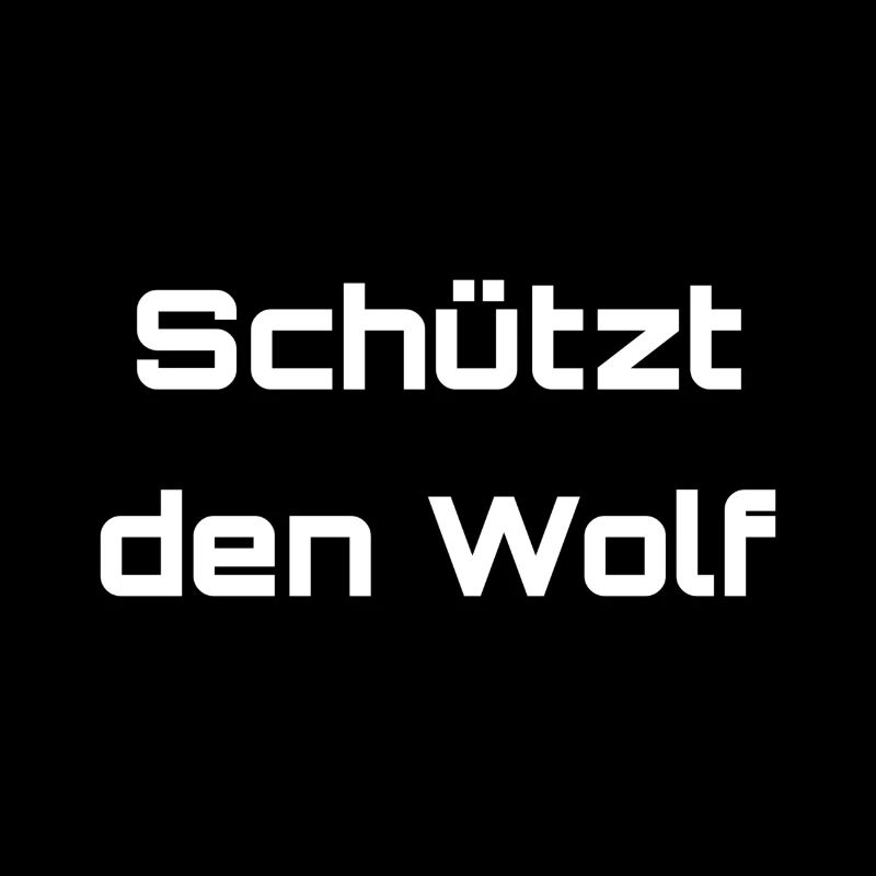 Schützt den Wolf