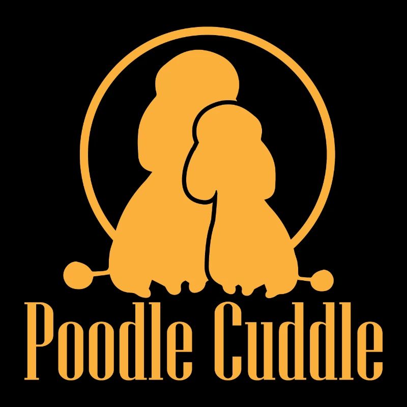 Poodle cuddle dog lover gift idea