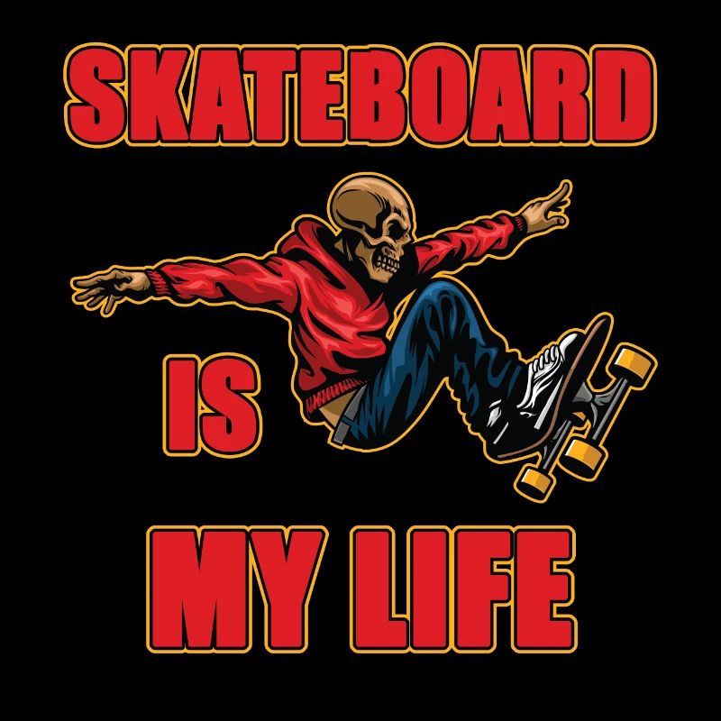 Skateboard ist mein Leben