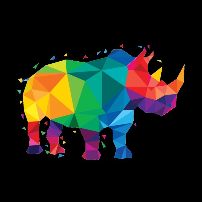 Chubby Unicorn coloré
