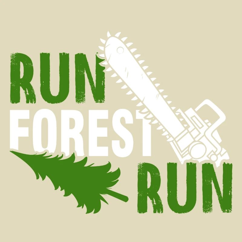 Forester de tronçonneuse de type bûcheron