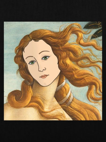 Zeichnung der Venus