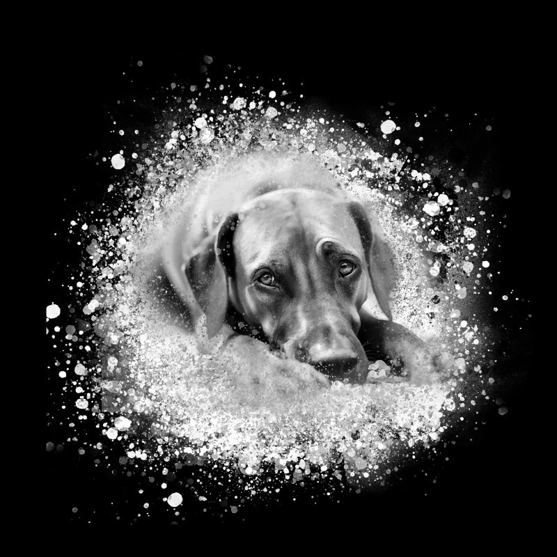 rhodesian ridgeback Hund,Hunderasse,graffiti