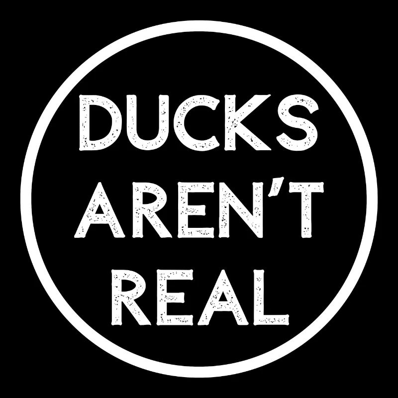 DUCKS AREN'T REAL