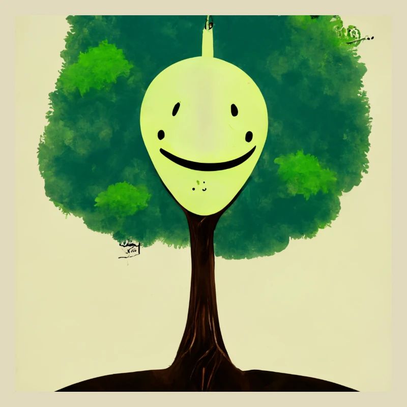 Smilling tree