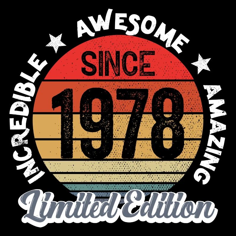 erstaunlich seit 1978 - Jubiläum
