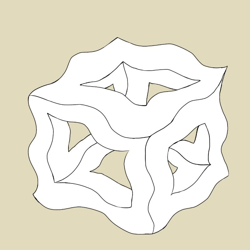 Traumwürfel oder Weißer Plato