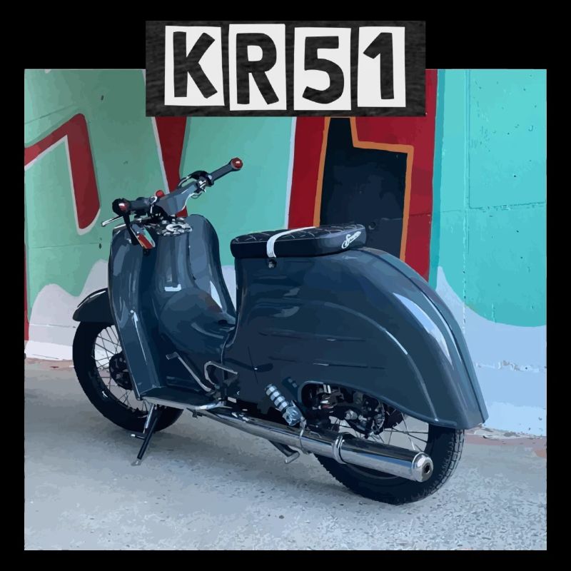 Simson Schwalbe Grau KR51