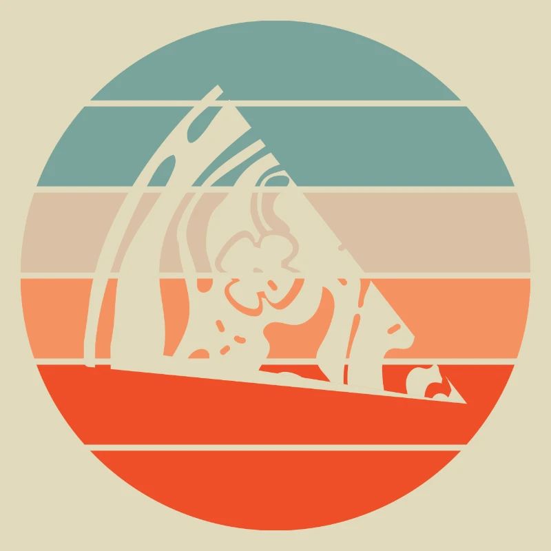 Pizza Retro Sunset