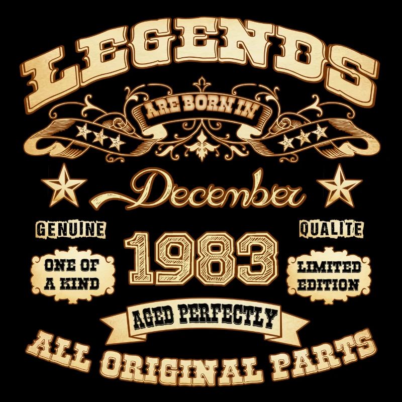 Les légendes sont nées en decembre 1983