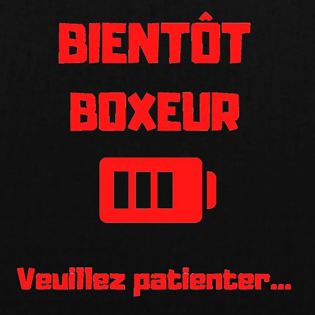 BIENTOT BOXEUR ROUGE