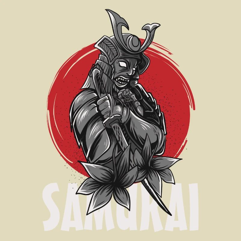 Samurai Cools Japanese Samurai Design