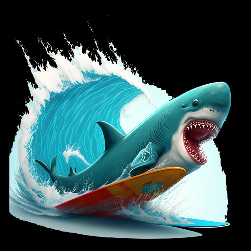 Requin surfeur, roi des mers