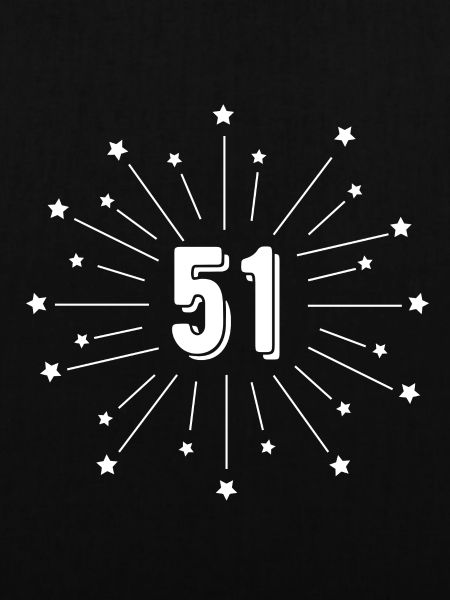 51. Sternjubiläum - 51 Jahre Geschenk