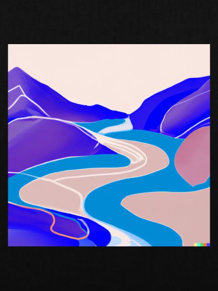 Abstrakte Landschaft