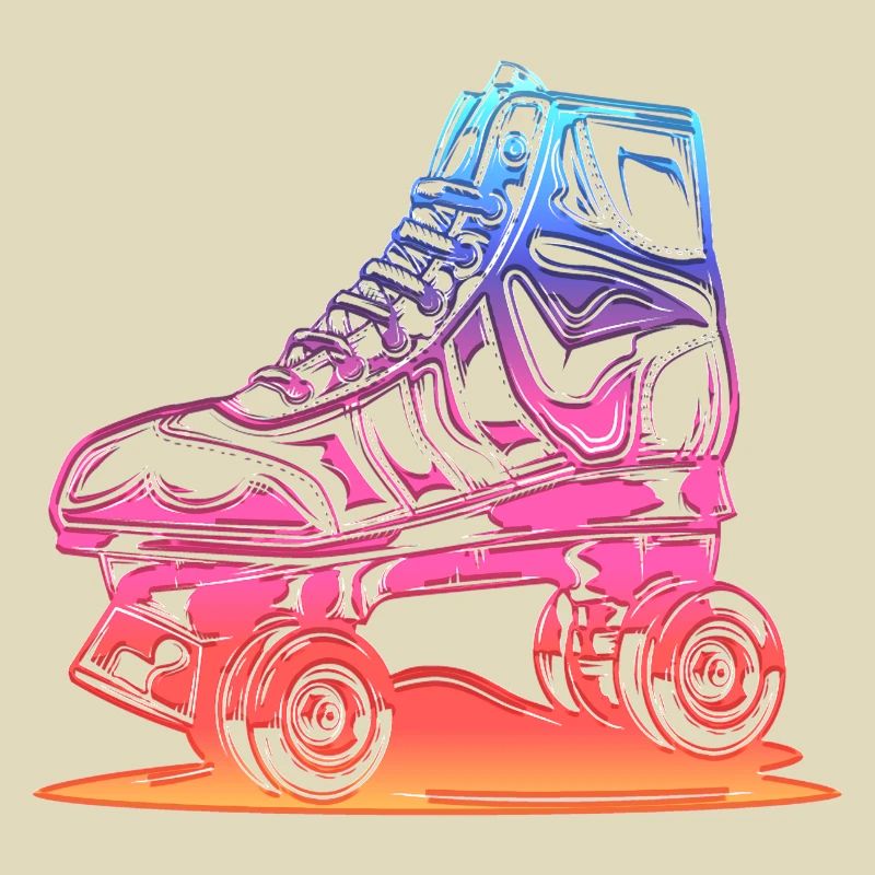 rollerblades patins rollers rollerskates retro